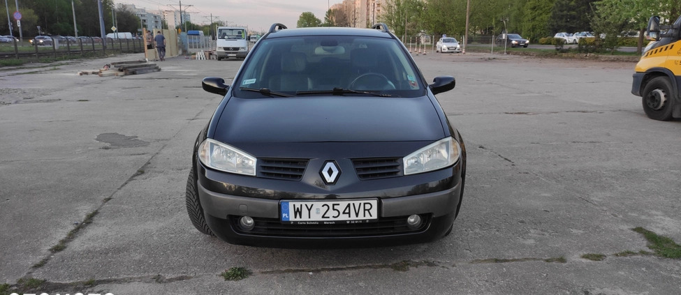 Renault Megane cena 7500 przebieg: 289700, rok produkcji 2004 z Warszawa małe 56